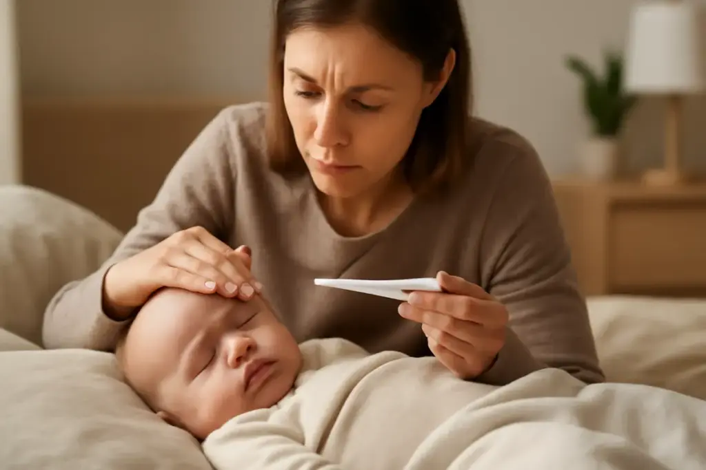 Quando preoccuparsi per la febbre nel neonato? I criteri per distinguere tra allarme e normalità