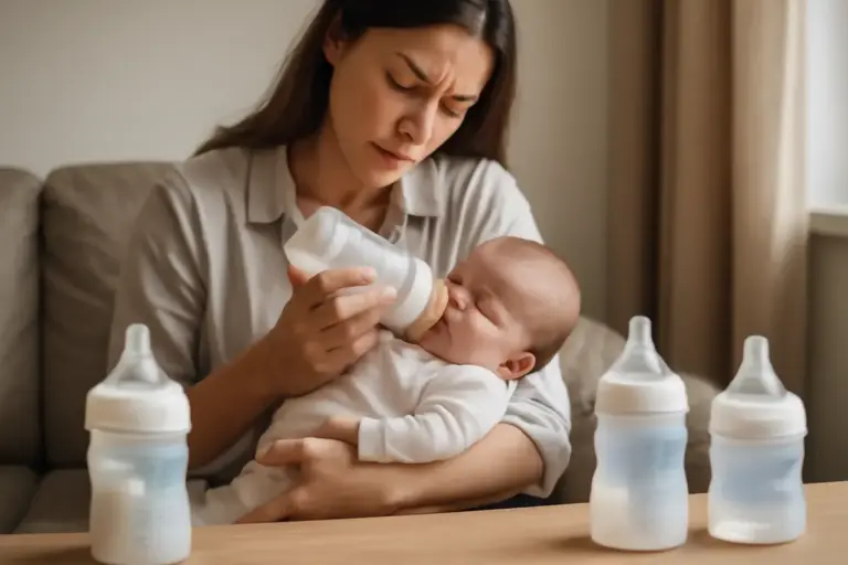 Allattamento artificiale: quali biberon scegliere per minimizzare le coliche nel neonato